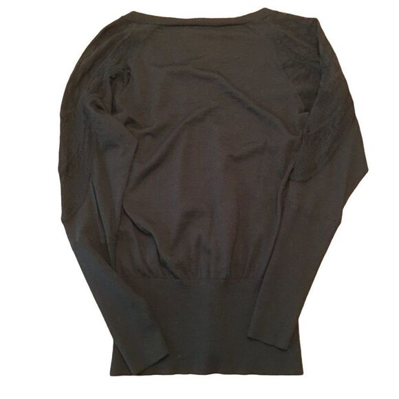 ELIE TAHARI Black Lace Sweater - Picture 6 of 13